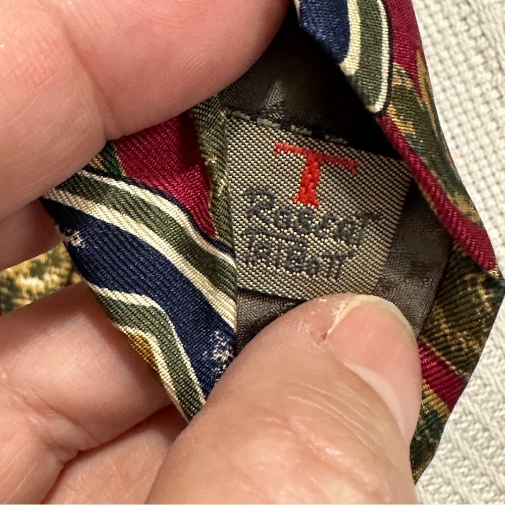 Vintage Talbott Studio/Robert Talbott 100% Silk N… - image 5